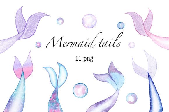 Download Mermaid Tail Clipart, PNG - Premium Resources