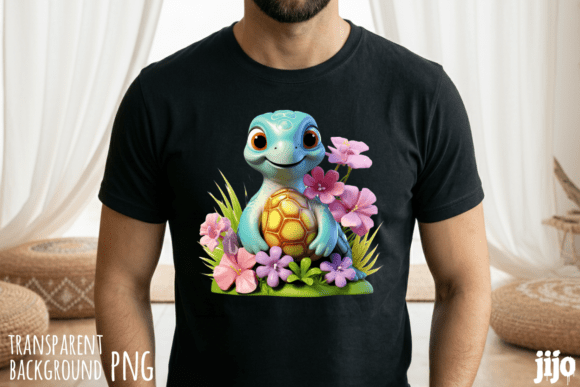 Download Turtle Floral Cute Flower PNG - Cute flower png Collection