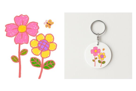 Download Crayon Style Cute Flower PNG Clipart - Cute flower png Collection